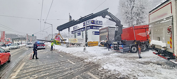 LKW-Panne