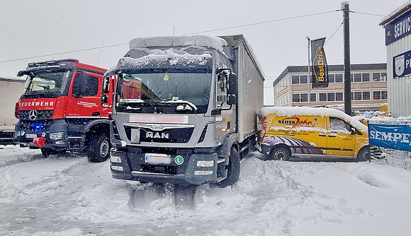 LKW-Panne