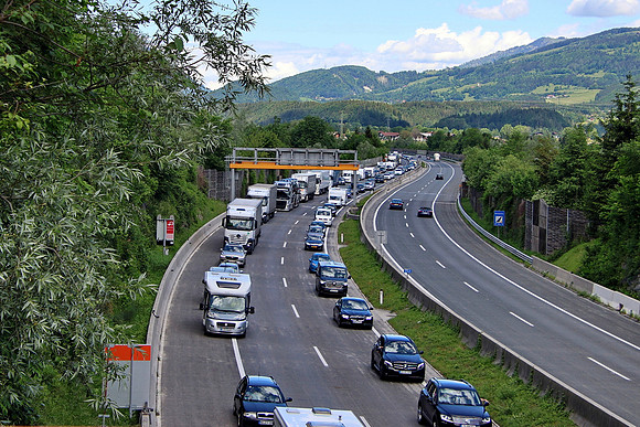 Pfingstreisewelle in Golling