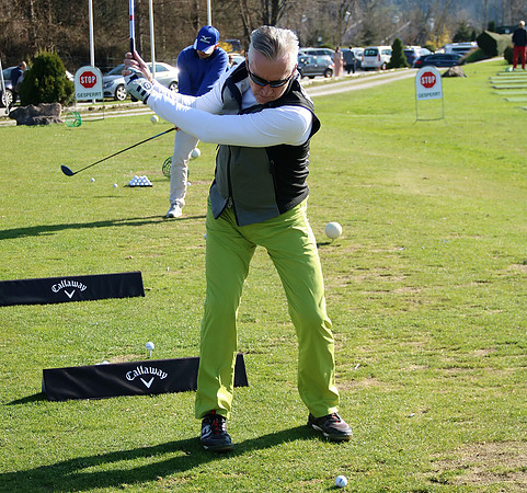 Schlägertests und Unterhaltung am Golfclub Rif