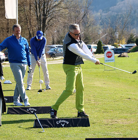 Schlägertests und Unterhaltung am Golfclub Rif
