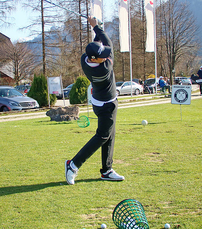 Schlägertests und Unterhaltung am Golfclub Rif
