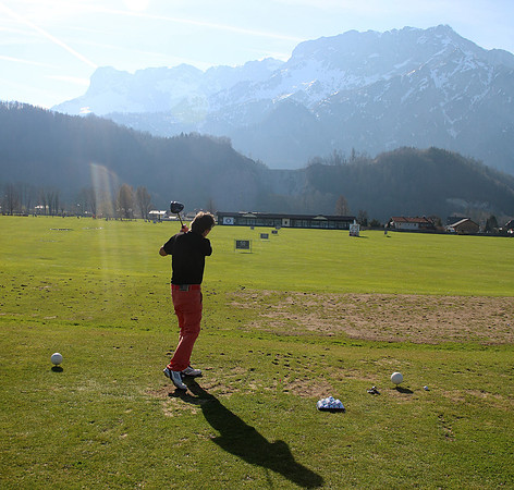 Schlägertests und Unterhaltung am Golfclub Rif