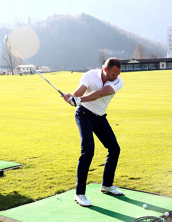 Schlägertests und Unterhaltung am Golfclub Rif