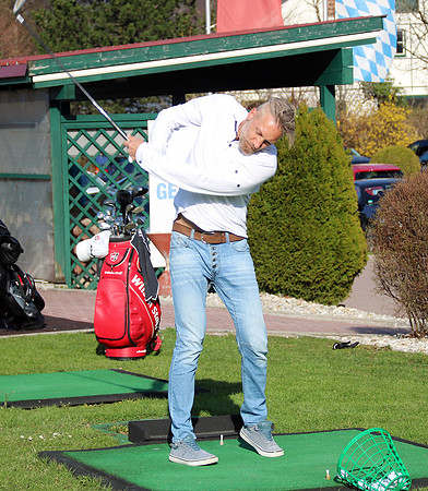 Schlägertests und Unterhaltung am Golfclub Rif