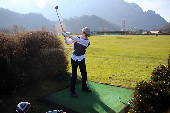 Schlägertests und Unterhaltung am Golfclub Rif