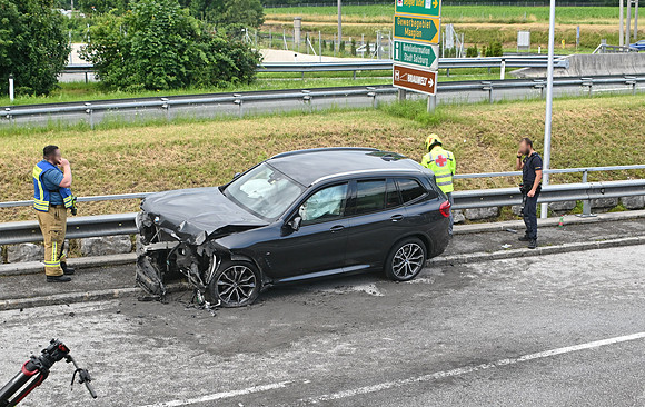 Schwerer Unfall in der Franz-Brötzner-Straße