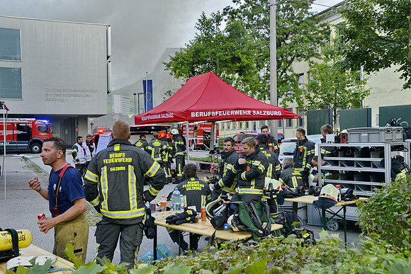 Großbrand in der HAK I
