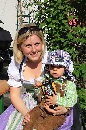 01.05.2014 Maibaumaufstellen Bad Vigaun