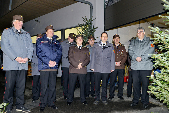 Friedenslichtabholung der Feuerwehrjugend im Bezirk Flachgau