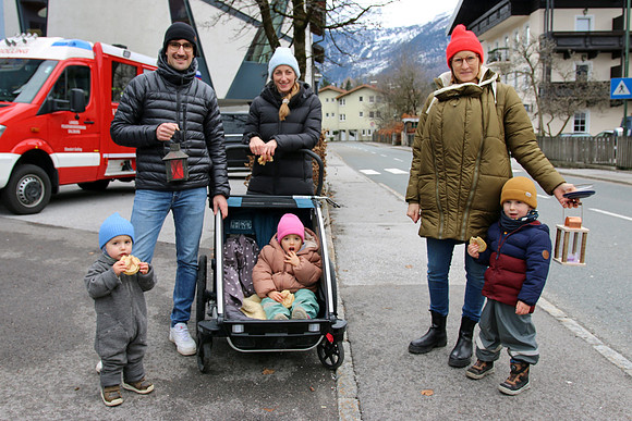 Friedenslichtabholung bei der FF Golling