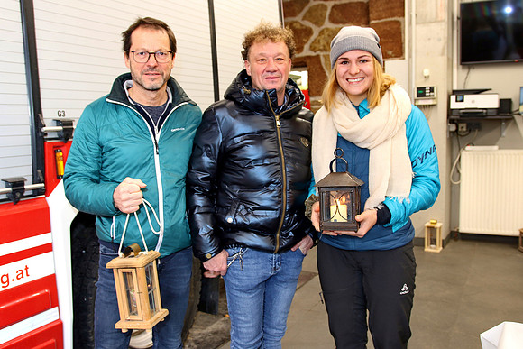 Friedenslichtabholung bei der FF Golling