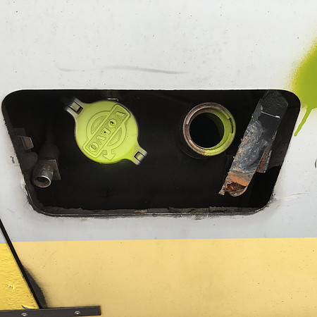Defekter Postbus am ULSZ Rif