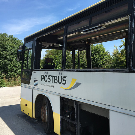 Defekter Postbus am ULSZ Rif