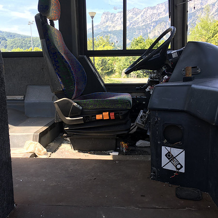 Defekter Postbus am ULSZ Rif