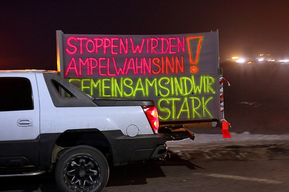 Bauerprotest in Bad Reichenhall