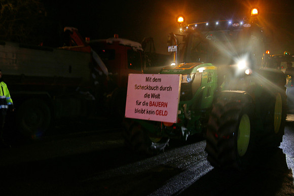 Bauerprotest in Bad Reichenhall