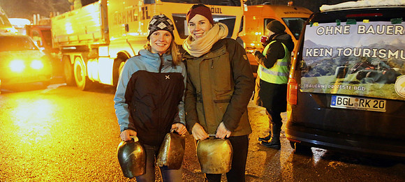 Bauerprotest in Bad Reichenhall