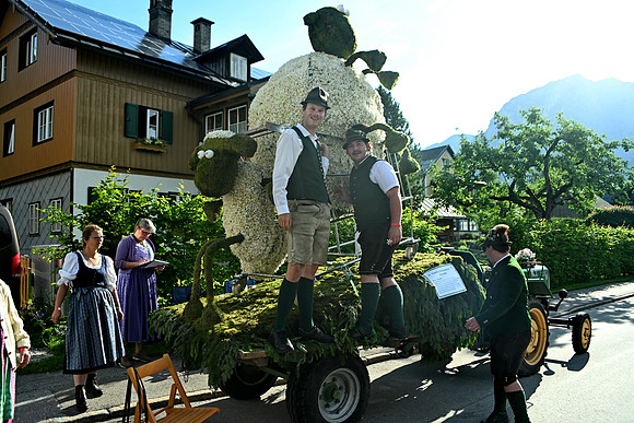 Bootskorso in Altaussee