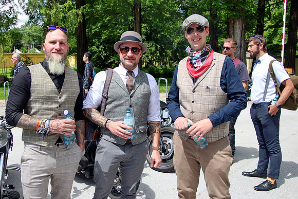 Distinguished Gentleman's Ride aus Salzburg
