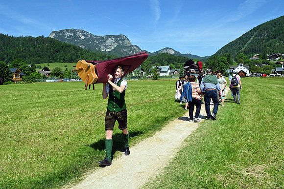 Bootskorso in Altaussee