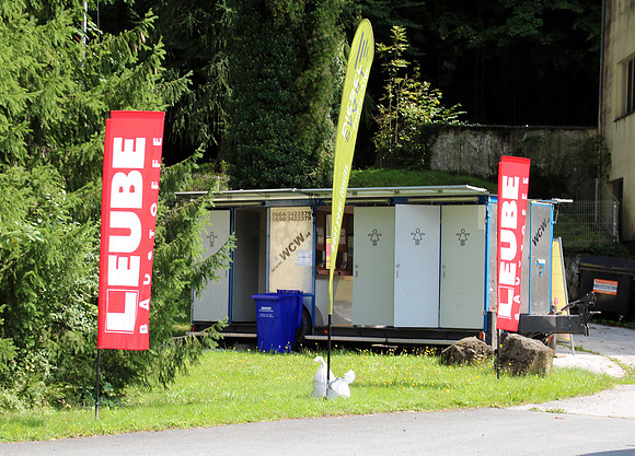 Aufbau Wildsau Dirt Run 2019