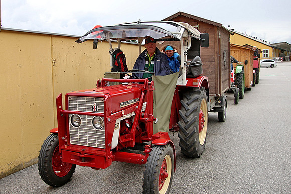 Urlaub mit dem Traktor