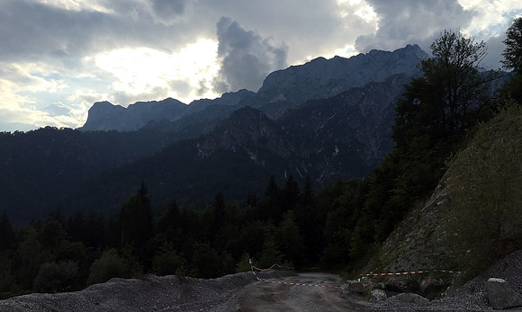 Aufbau Wildsau Dirt Run 2019
