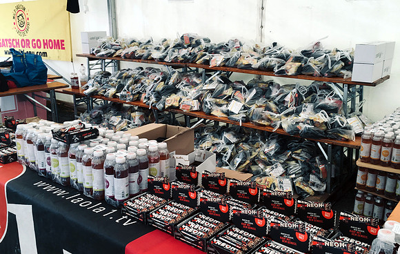 Aufbau Wildsau Dirt Run 2019