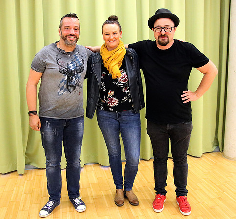 Freunde von Musikkabarettist Helmut A. Binser