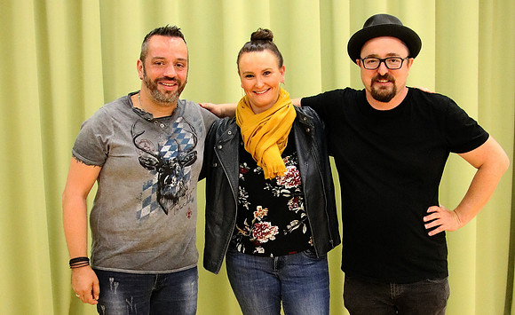Freunde von Musikkabarettist Helmut A. Binser