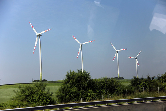 Windräder rund um Wien