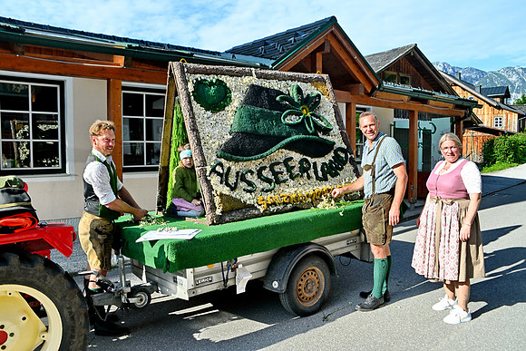 Bootskorso in Altaussee