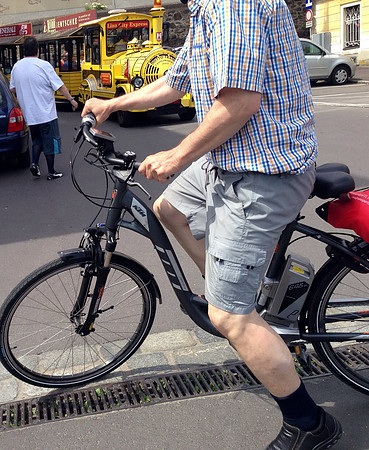 Markus Schüller unterwegs mit eBike