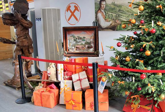 Nikolaus in den Salzwelten Hallein