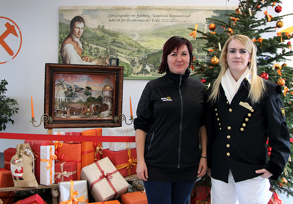 Nikolaus in den Salzwelten Hallein