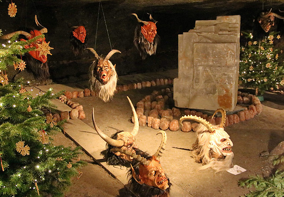 Nikolaus in den Salzwelten Hallein