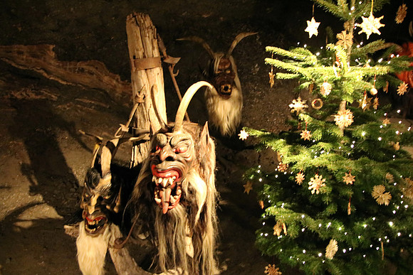 Nikolaus in den Salzwelten Hallein