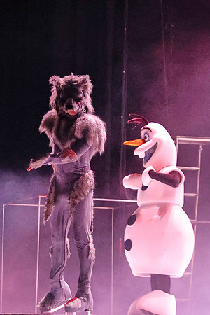 Die Eiskönigin -  Schlittschuh-Ensemble
