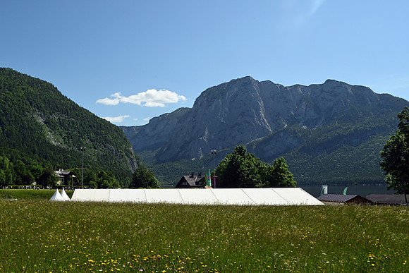 Bootskorso in Altaussee