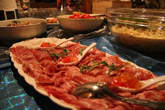 Heringschmausbuffet im Gasthof Hohlwegwirt