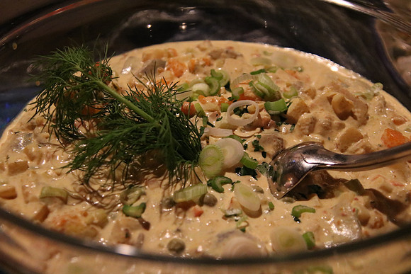 Heringschmausbuffet im Gasthof Hohlwegwirt