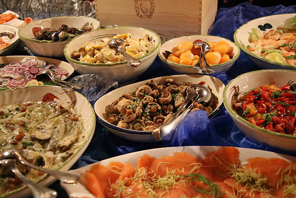 Heringschmausbuffet im Gasthof Hohlwegwirt