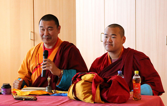 Buddhistischer Vortrag