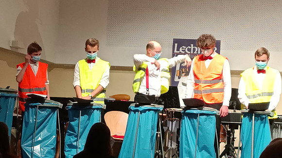 PERCUMANIA mit Schülern aus Saalfelden und Kitzbühel
