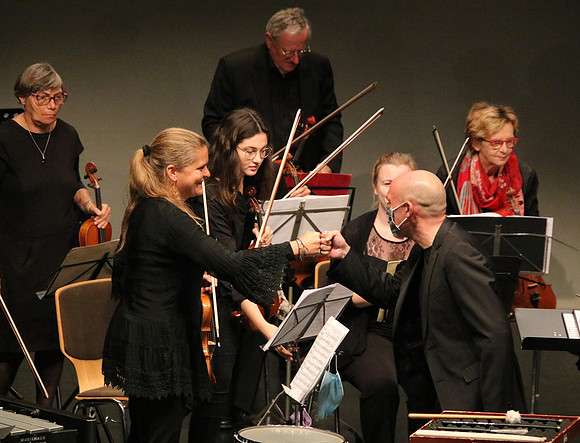 Halleiner Kammerorchester mit Luigi Morleo und Jakob Mancinelli