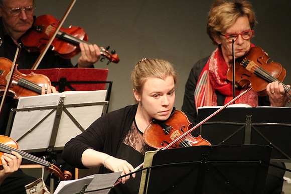 Halleiner Kammerorchester mit Luigi Morleo und Jakob Mancinelli