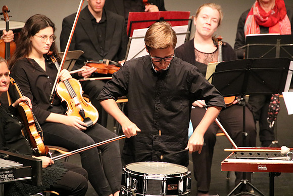 Halleiner Kammerorchester mit Luigi Morleo und Jakob Mancinelli