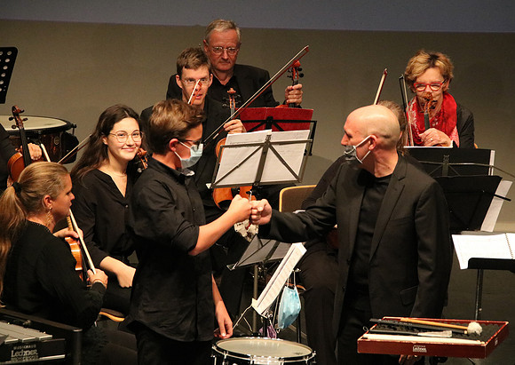 Halleiner Kammerorchester mit Luigi Morleo und Jakob Mancinelli
