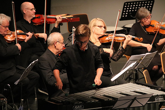 Halleiner Kammerorchester mit Luigi Morleo und Jakob Mancinelli
